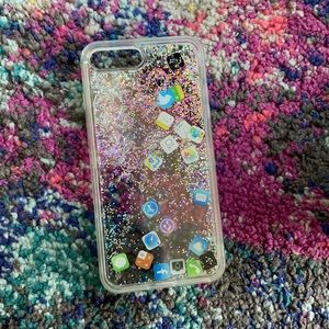 Glitter iPhone case for 7 plus and 8 plus